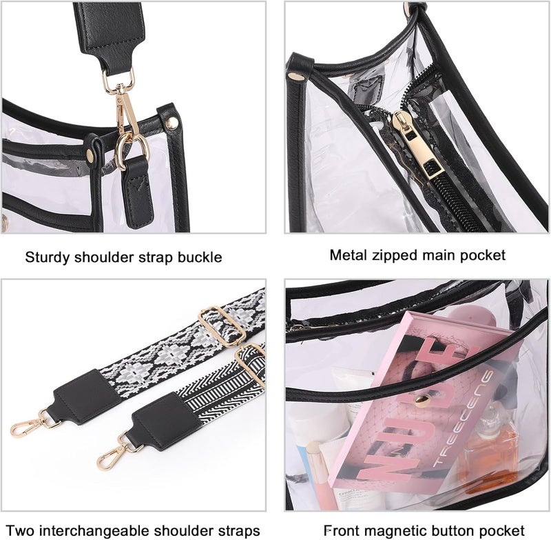 CLUCI Crossbody Bags For Women Trendy Fashion Shoulder Bag Vegan Leather Purse For Ladies with Adjustable Strap - Image 4